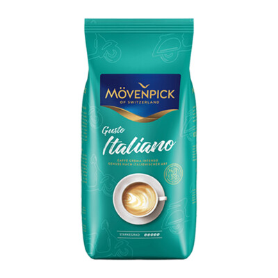 Mövenpick Caffè Crema Gusto Italiano ganze Bohnen 1kg