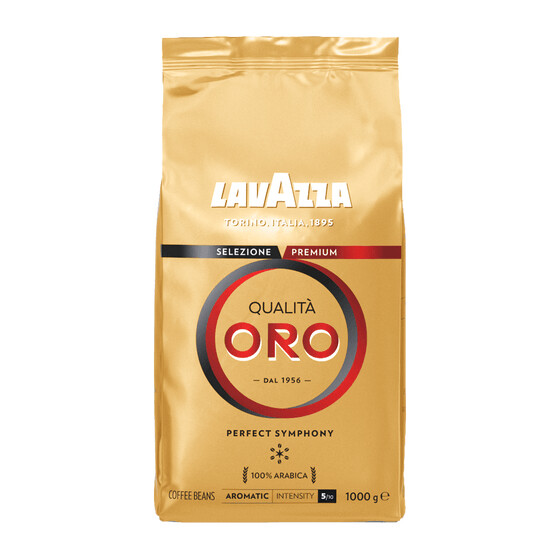 Lavazza Qualità Oro ganze Bohnen 1kg