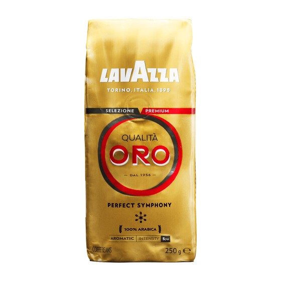 Lavazza Qualità Oro ganze Bohnen 250g