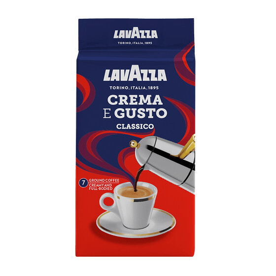 Lavazza Crema e Gusto Classico gemahlen 250g