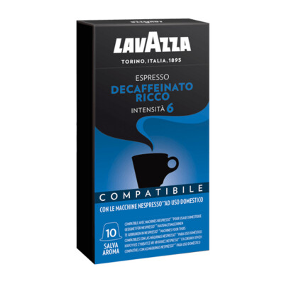 Lavazza Espresso Decaffeinato Ricco Nespresso-kompatible Kapseln 10St.
