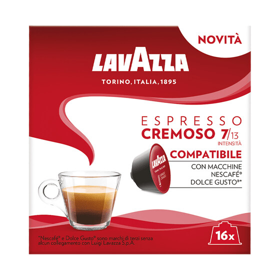 Lavazza Espresso Cremoso Dolce Gusto-kompatible Kapseln 16St. Lavazza Espresso Cremoso Dolce Gusto-kompatible Kapseln 16St.