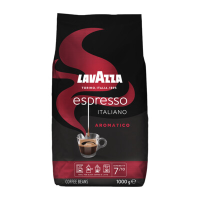 Lavazza Espresso Italiano Aromatico ganze Bohnen 1kg