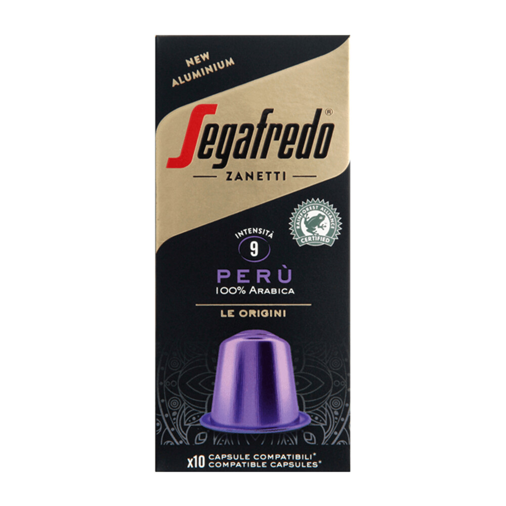 Segafredo Perù Nespresso-kompatible Kapseln 10St.