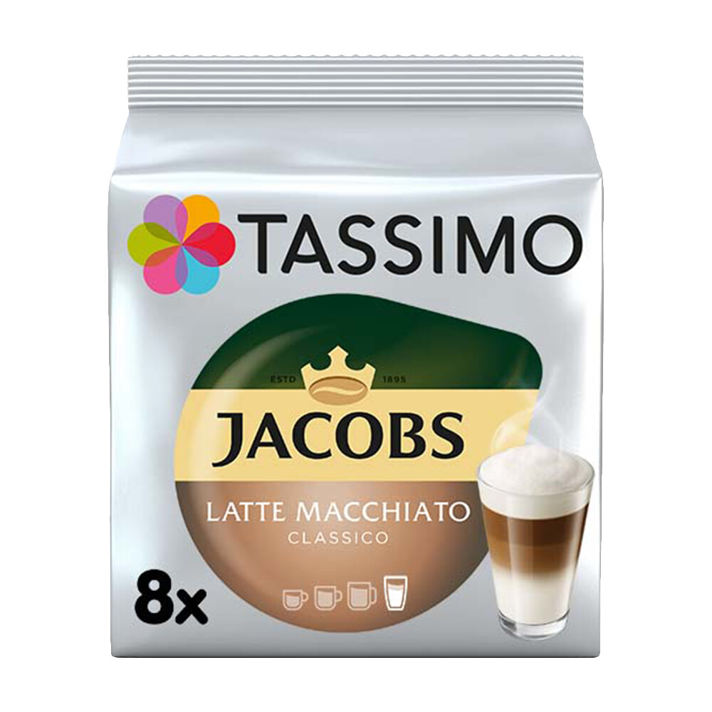 Jacobs Latte Macchiato Classico Tassimo-kompatible Discs 8St.