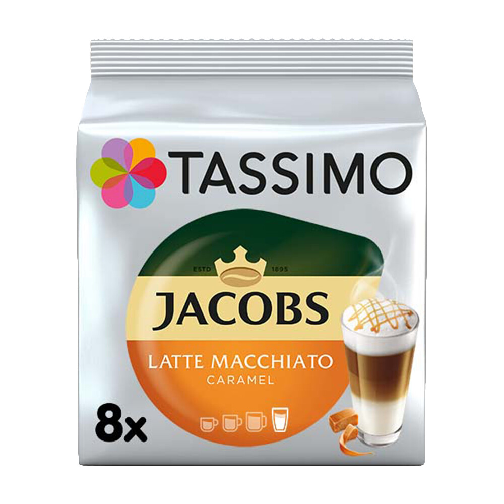 Jacobs Latte Macchiato Caramel Tassimo-kompatible Discs 8St.