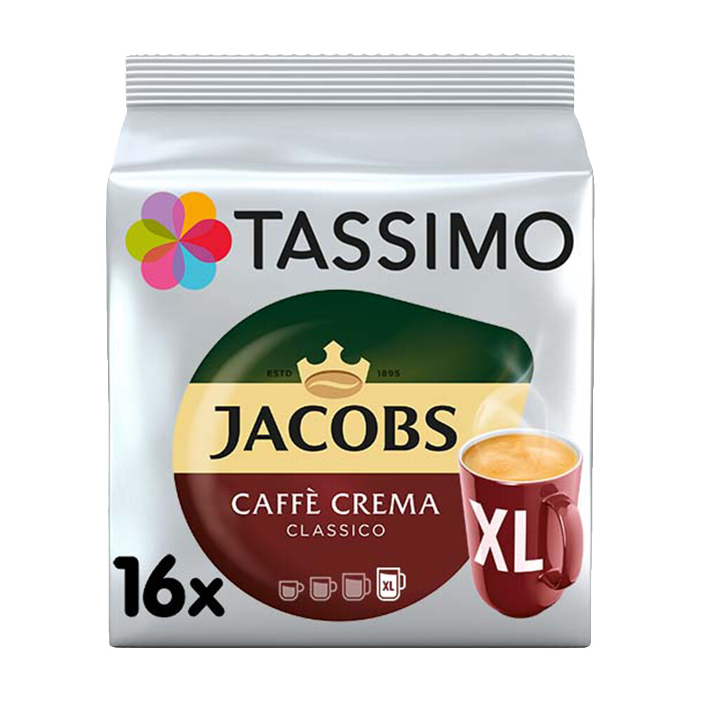 Jacobs Caffè Crema Classico XL Tassimo-kompatible Discs 16St.