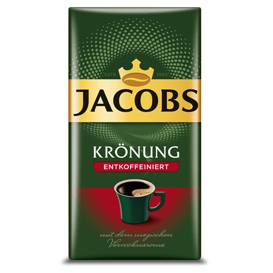 Jacobs Krönung Entkoffeiniert gemahlen 500g