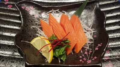 Sockeye Salmon Sashimi (Half)