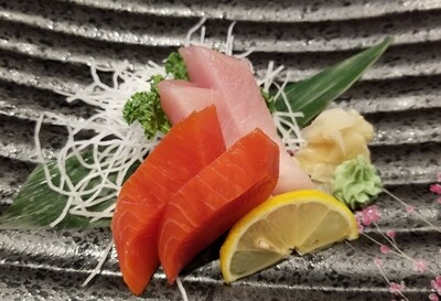 Tuna &amp; Sockeye Salmon Sashimi (Half)