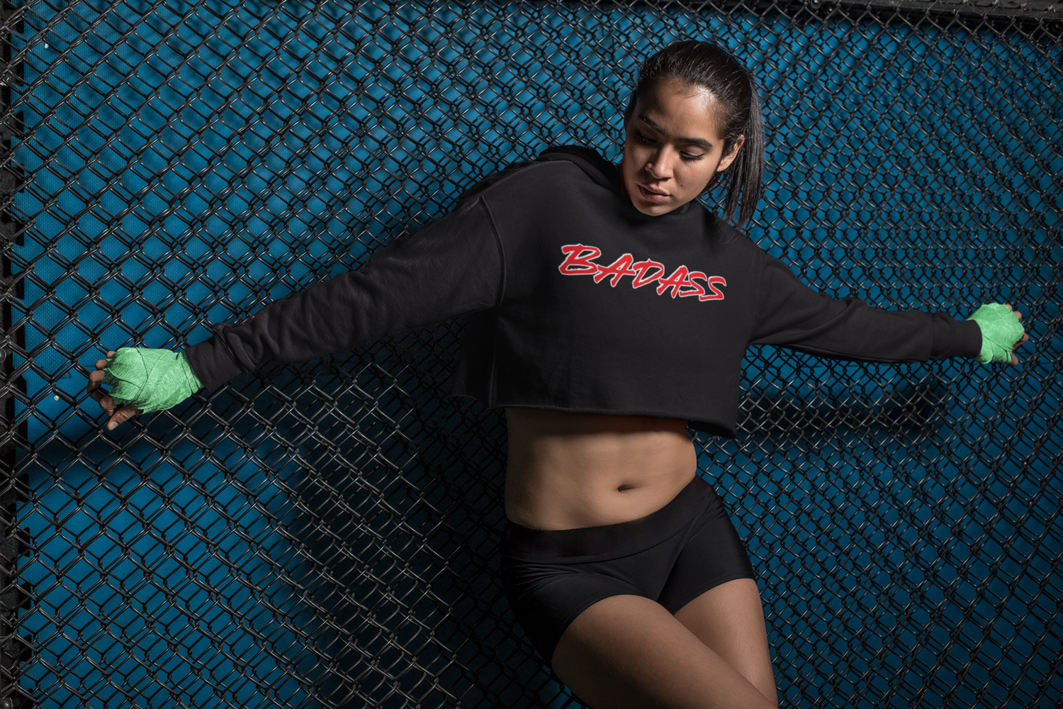 #BFF Crop Hoodie