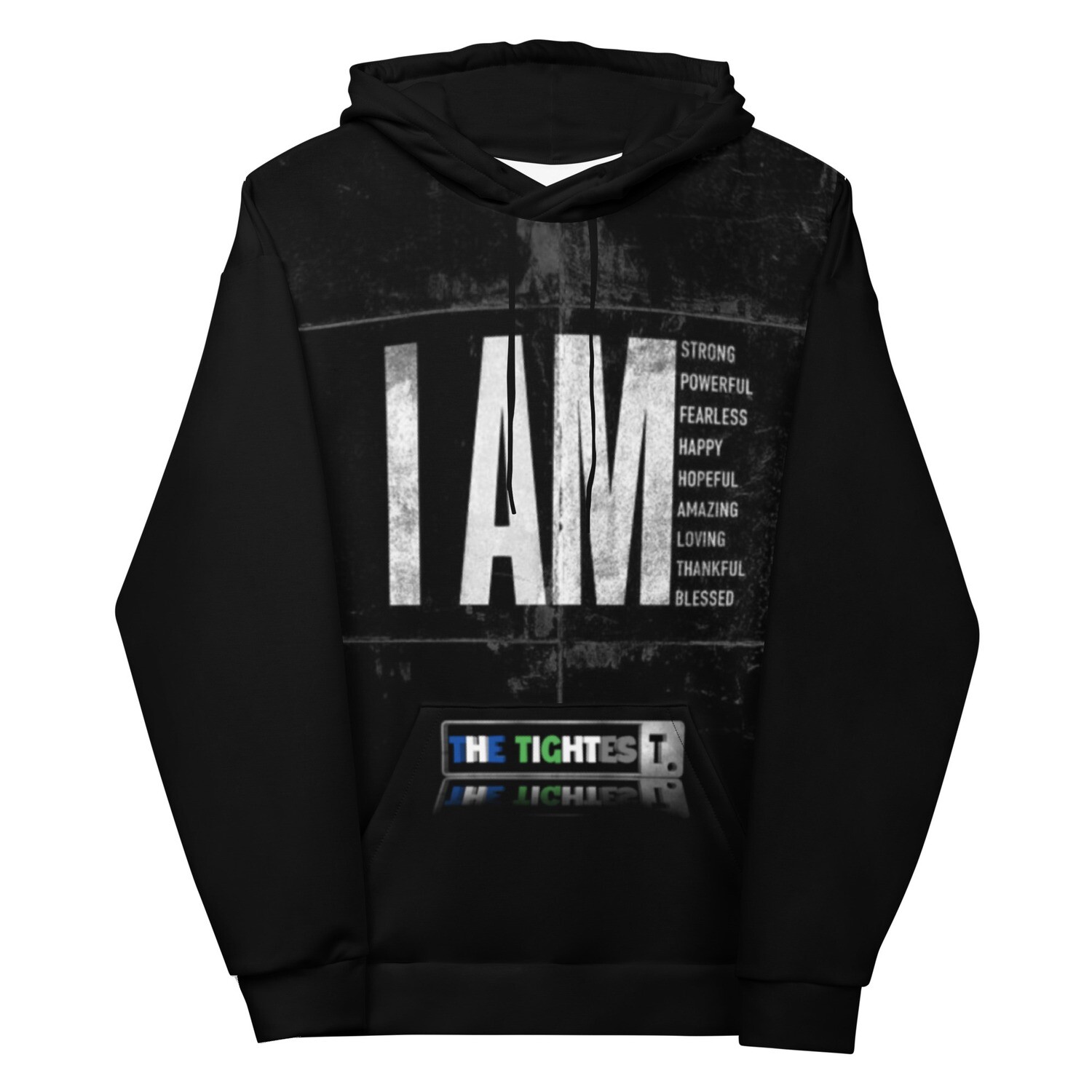 Who Am I All Over Hoodie, Size: XS