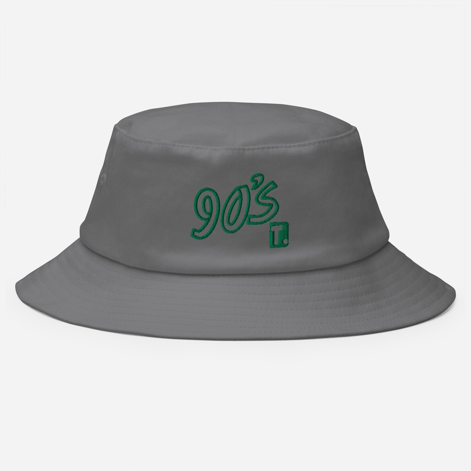 Old School G 90's Embroidered Bucket Hat