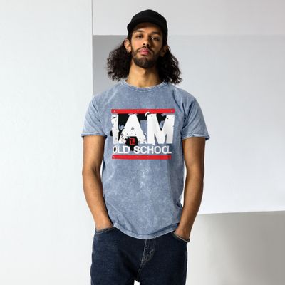Old School Unisex Denim T-Shirt