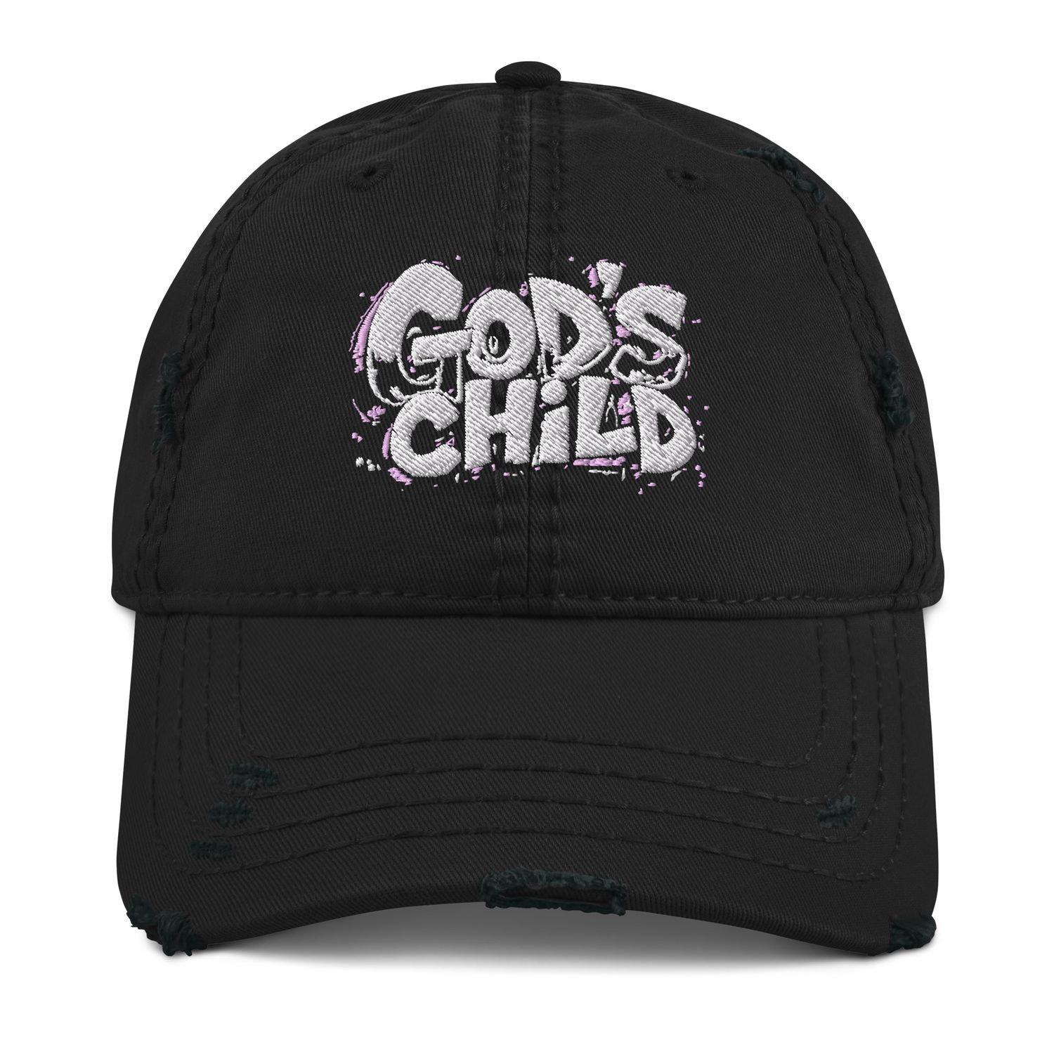 Gods Child Distressed Hat