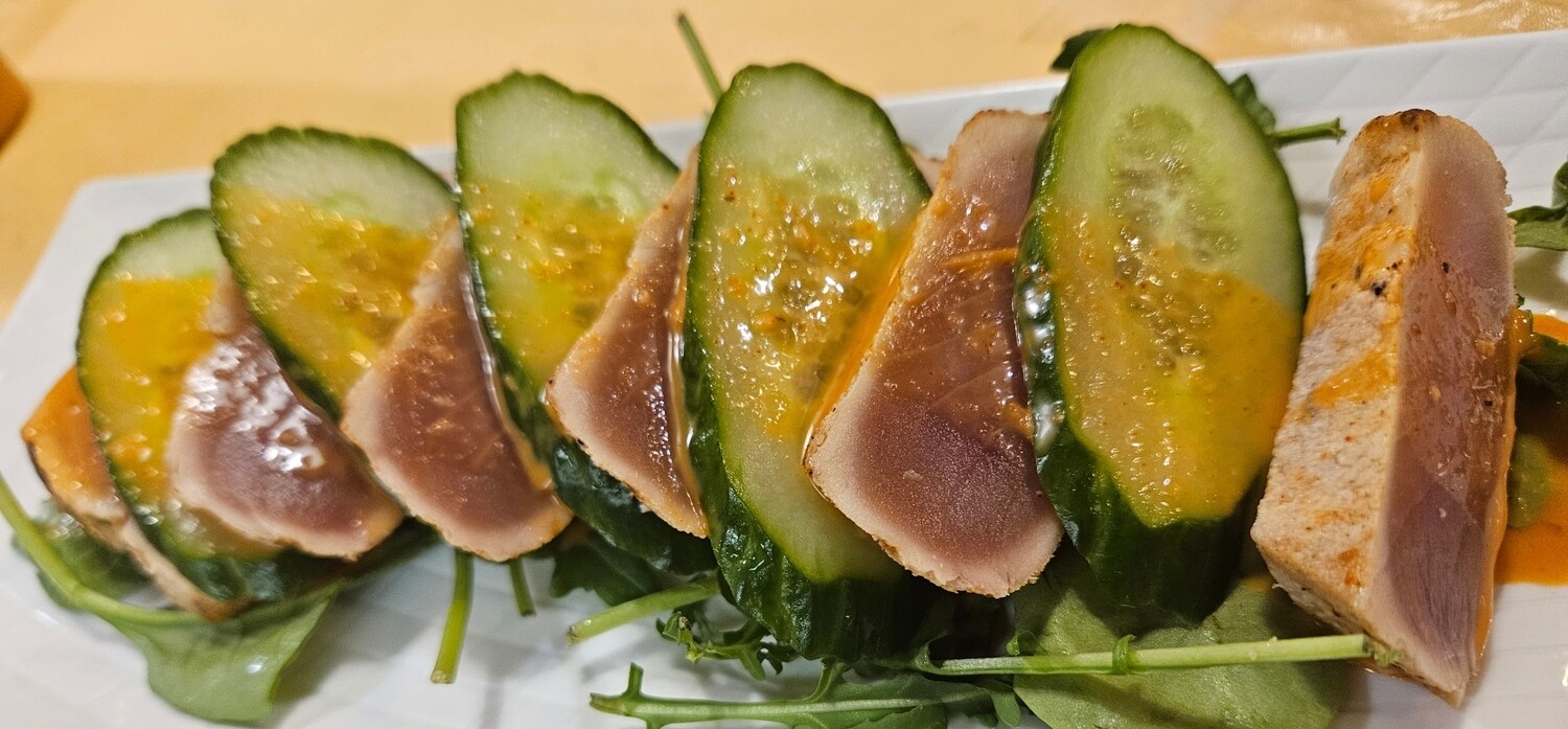 Seared Tuna Sashimi