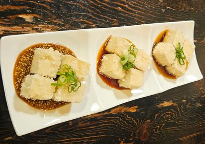 Triple Agedashi Tofu