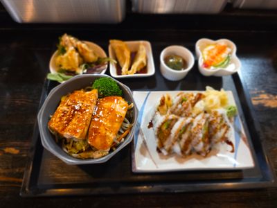 Salmon Teriyaki Dinner