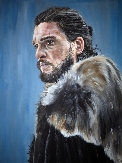 Jon Snow Original Painting