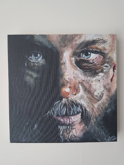 Ragnar Lothbrok Original Painting