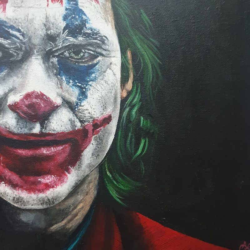 Joker original painting