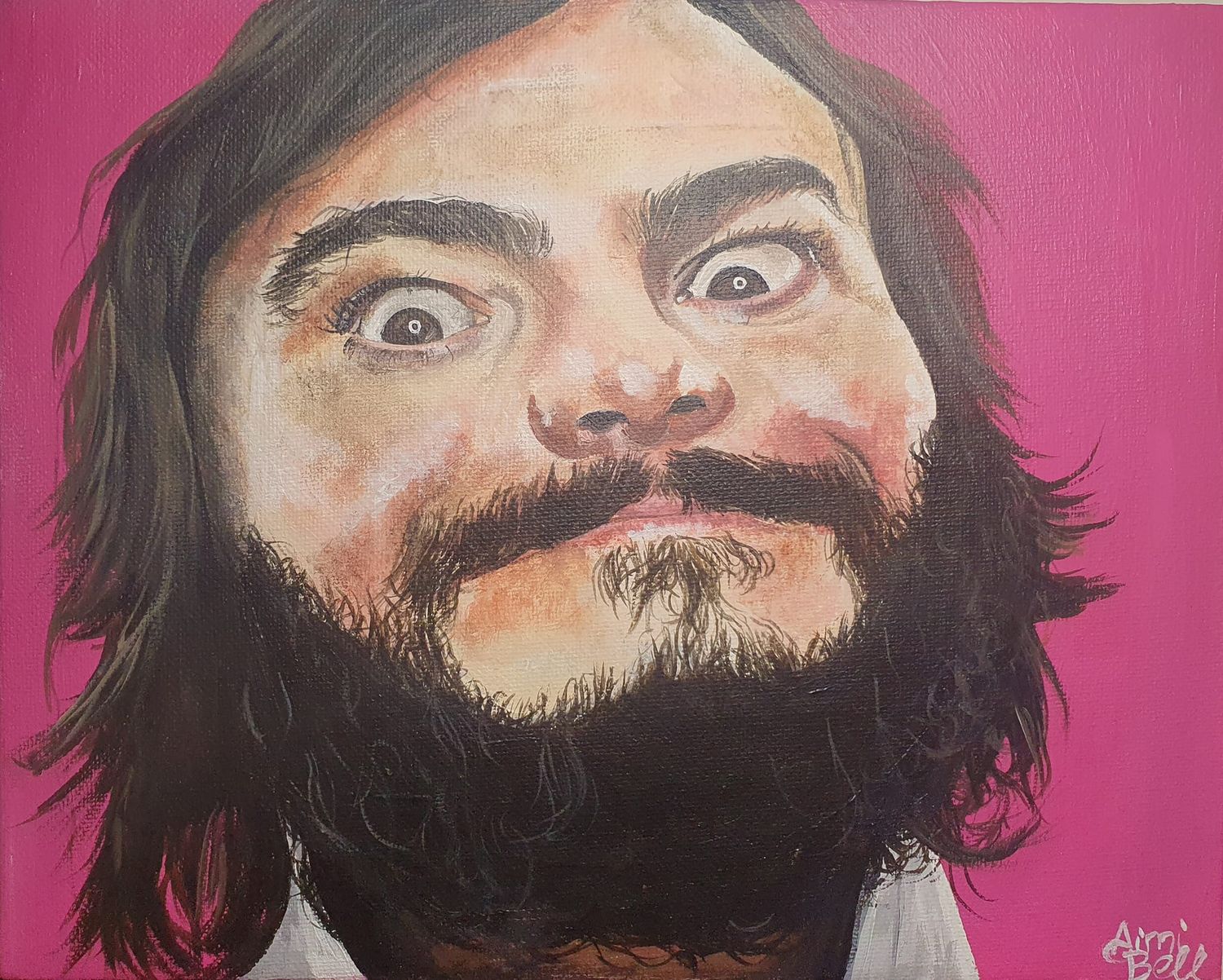 Jack Black original painting