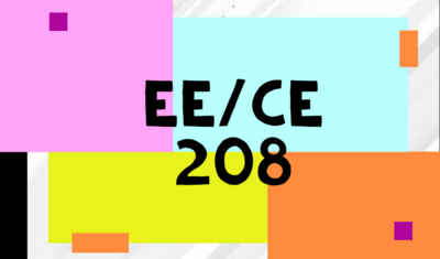 EE/CE 208 Lab Kit / لاب الكترونكس 