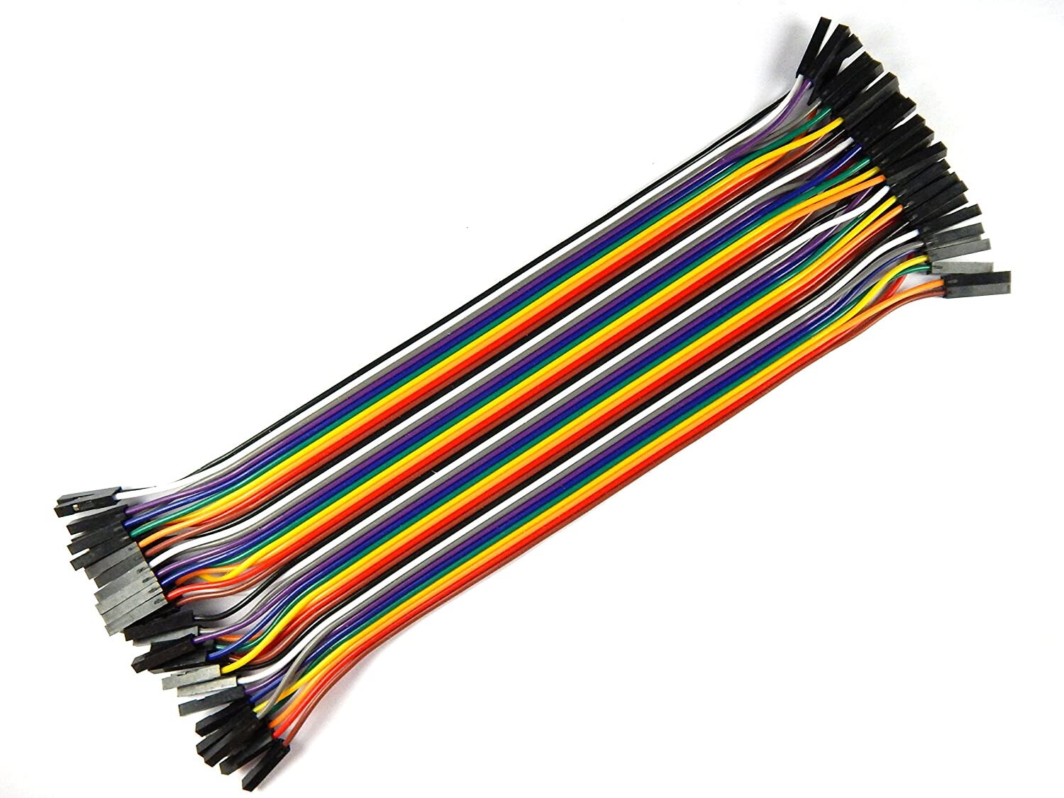 Female-Female Jumper Wires 10cm( 10 Wires )