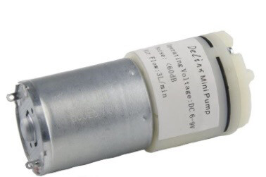 DC3V~6V 5V Mini 370  Motor Air Pump Oxygen Pump for Aquarium Water Fish Tank ملحوم مع وايرين