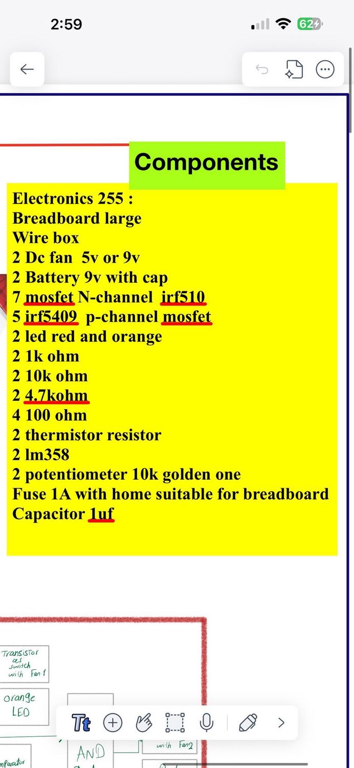 Electronics 255 Project + power adapter 9v and jack