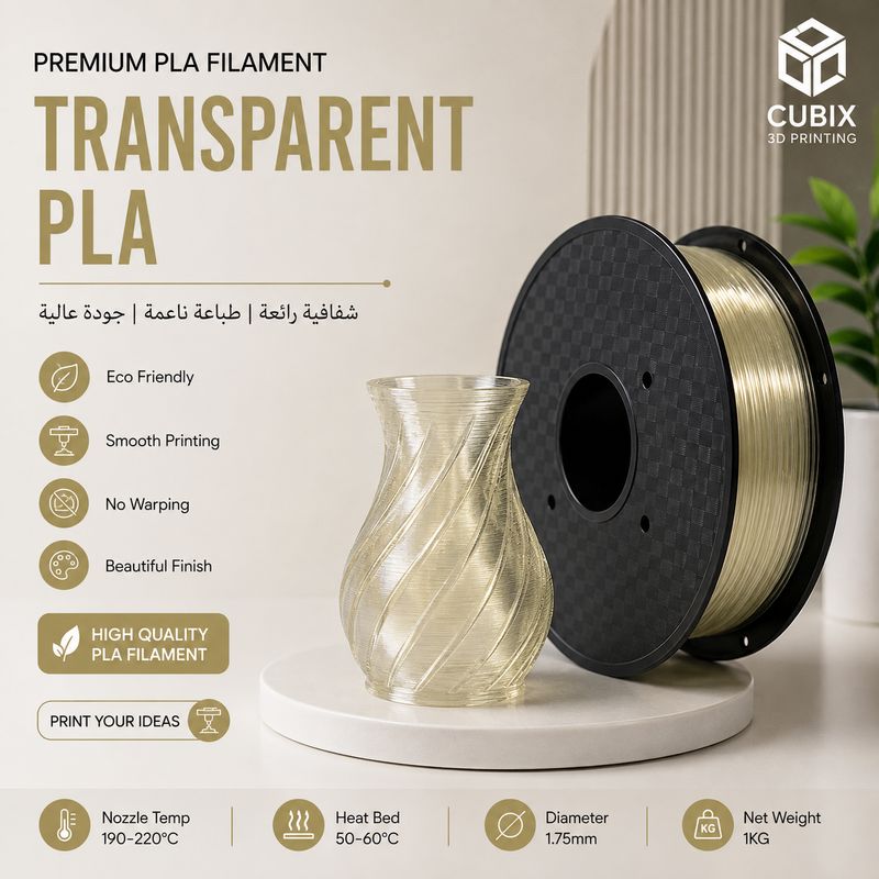 PLA Transparent Filament 