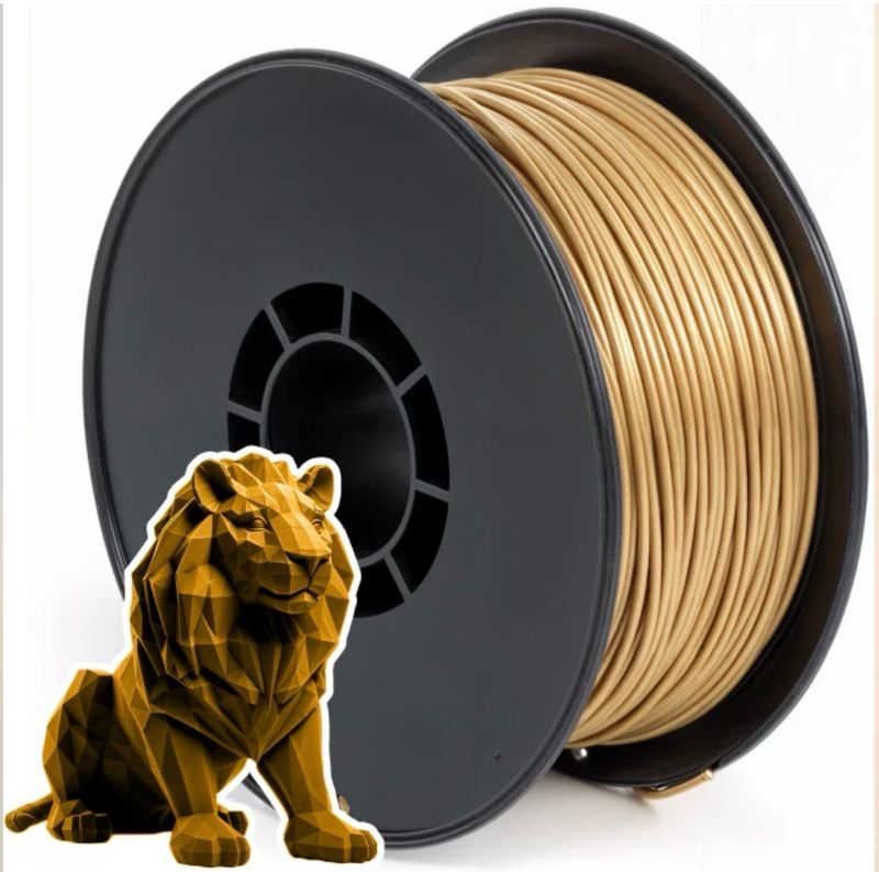 PLA Yellow Gold Filament 
