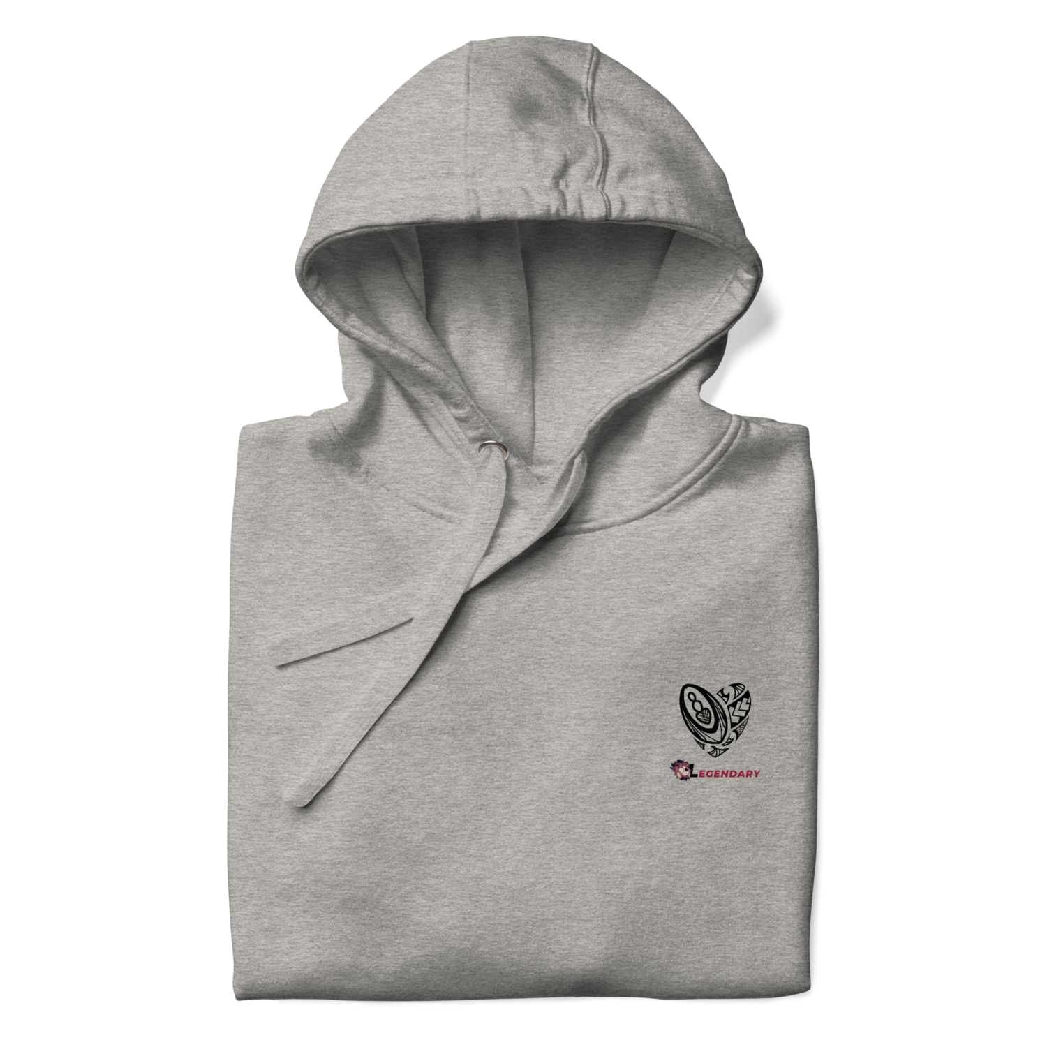 Maori Rugby Heart Hoodie