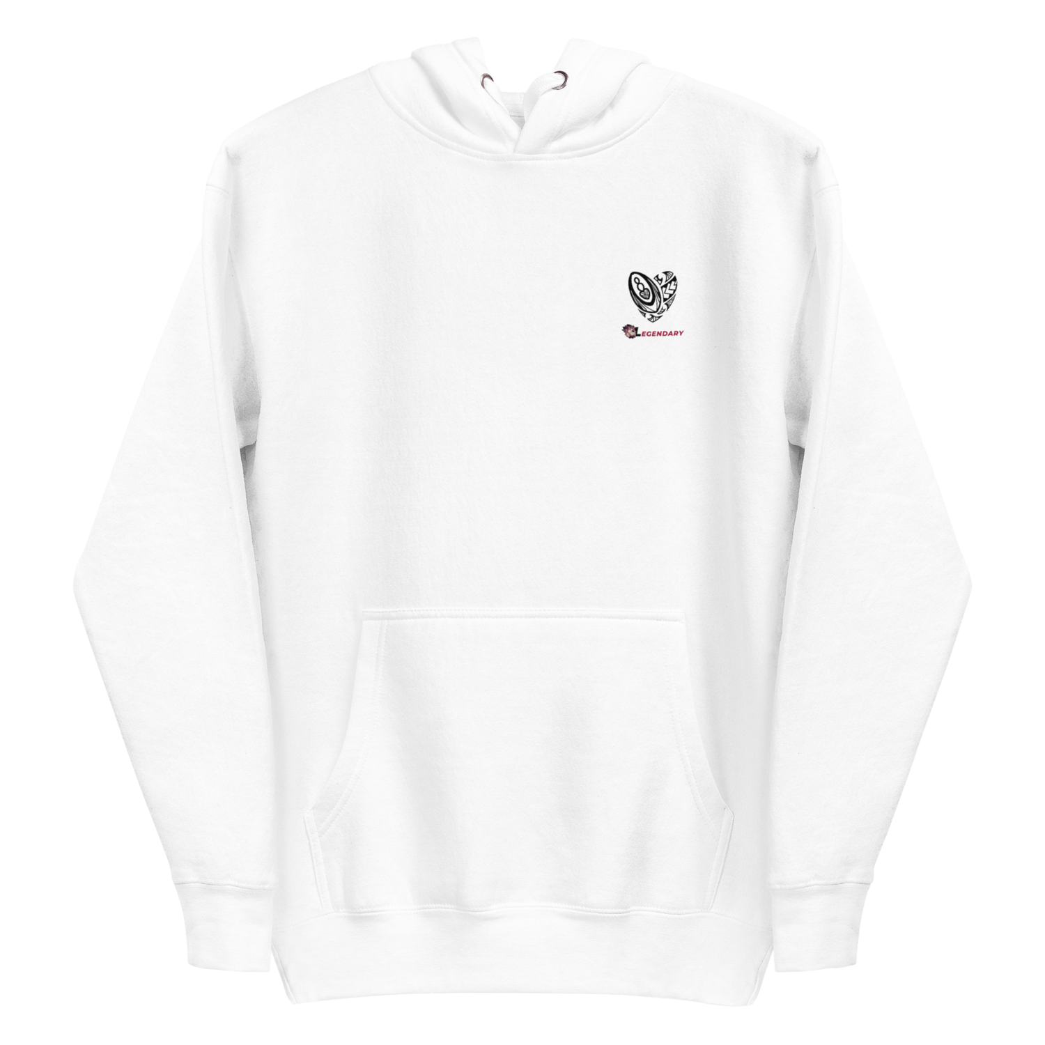 Maori Rugby Heart Hoodie