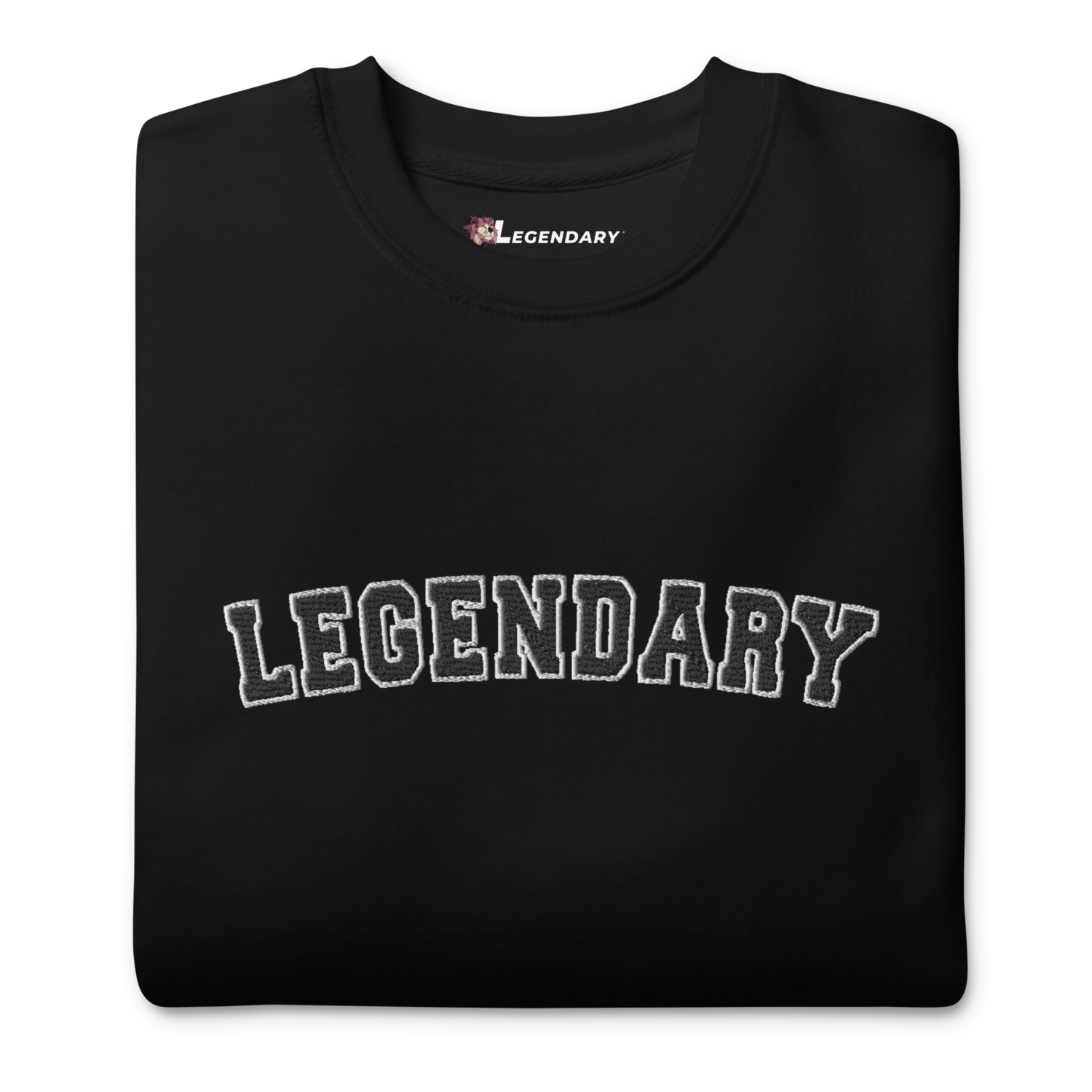 Varsity Sweatshirt Black