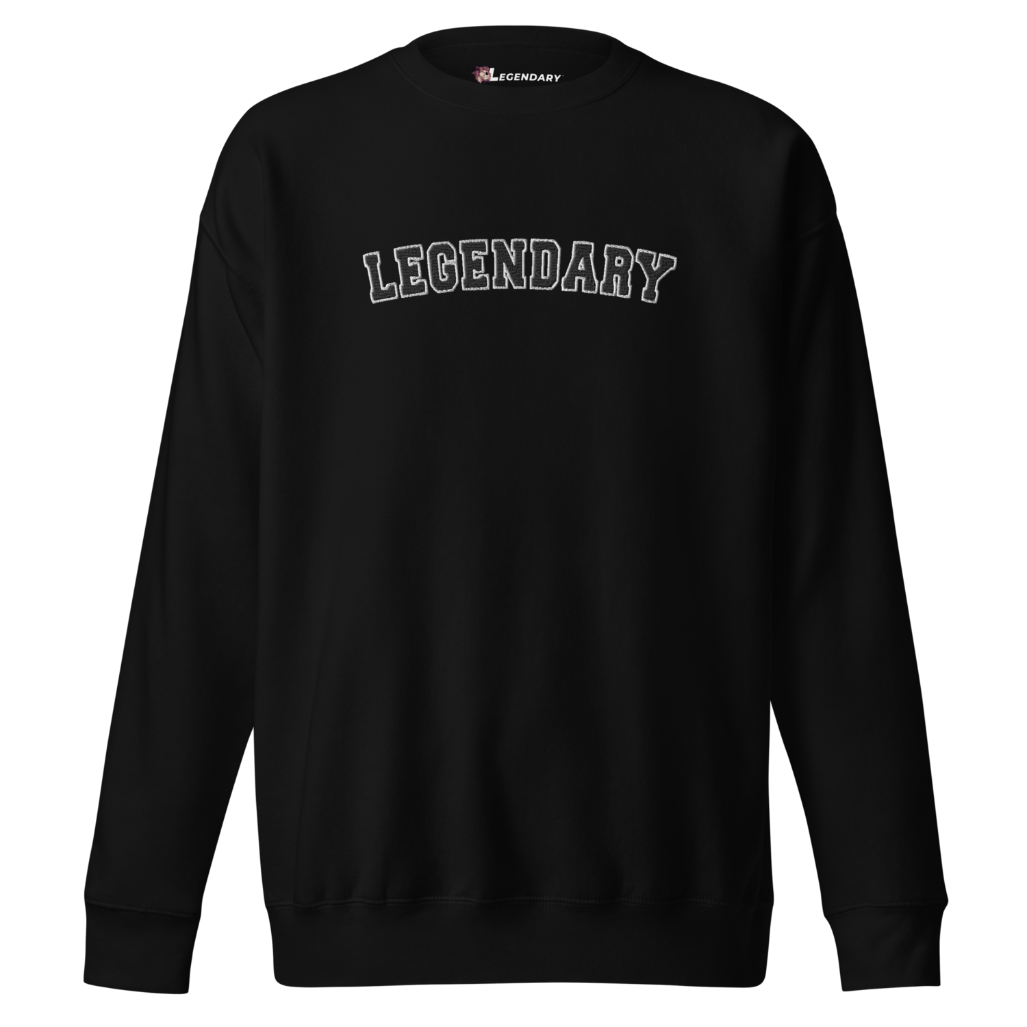 Varsity Sweatshirt Black
