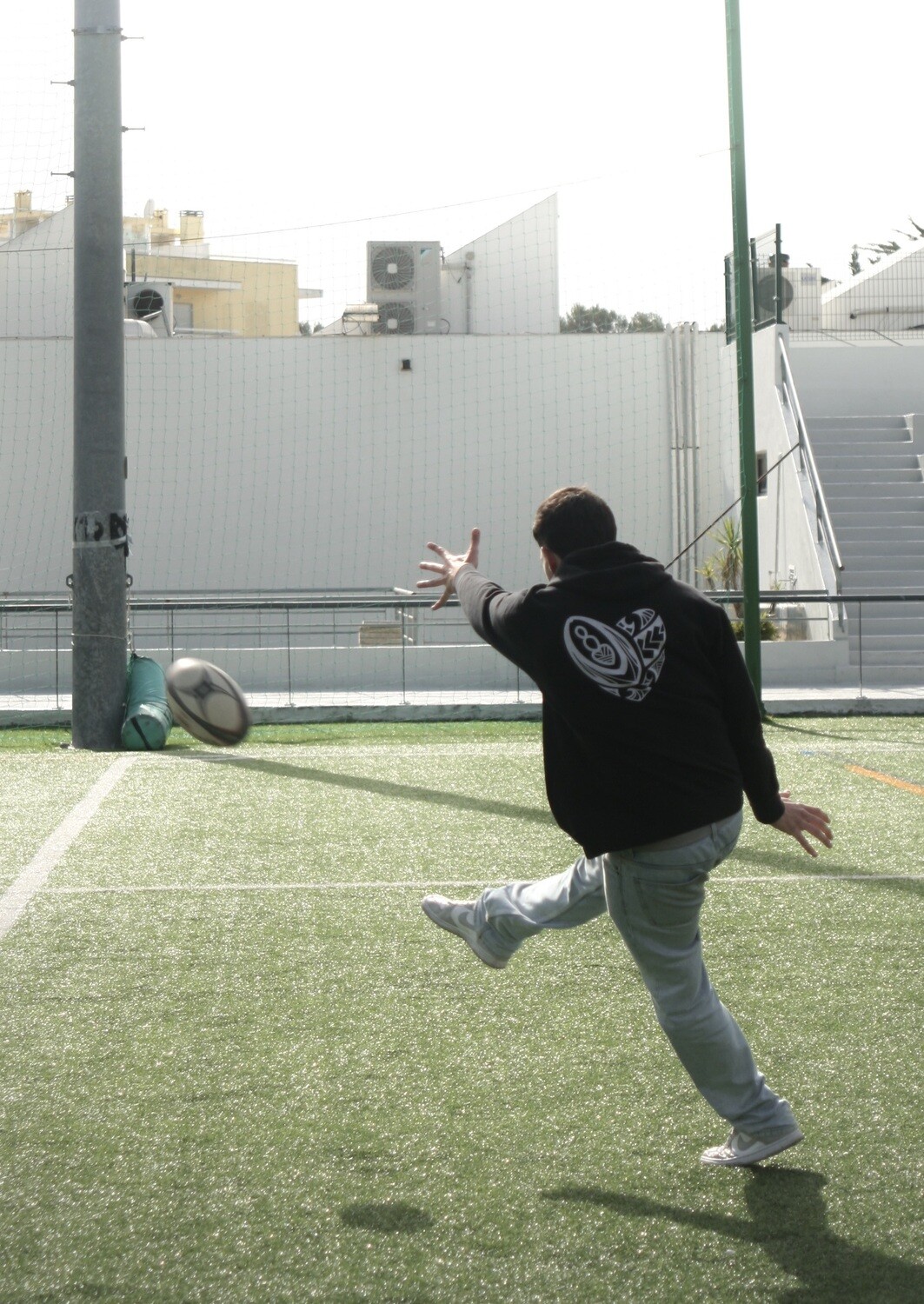 Maori Rugby Heart Hoodie