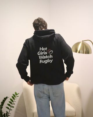 Hot Girls Hoodie Black