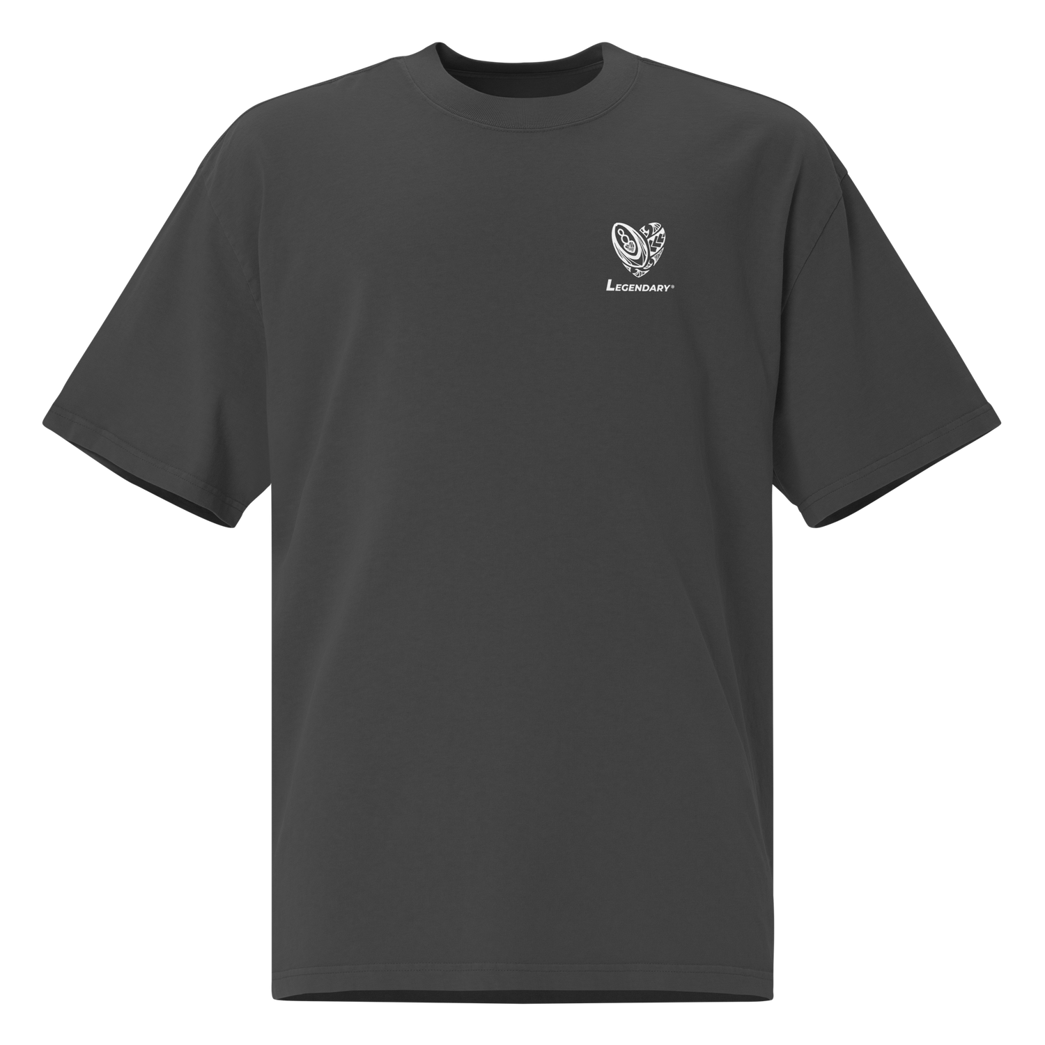 Maori Heart Tee Ash
