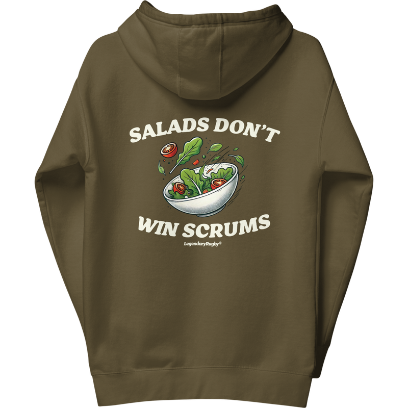 No Salads Hoodie Green
