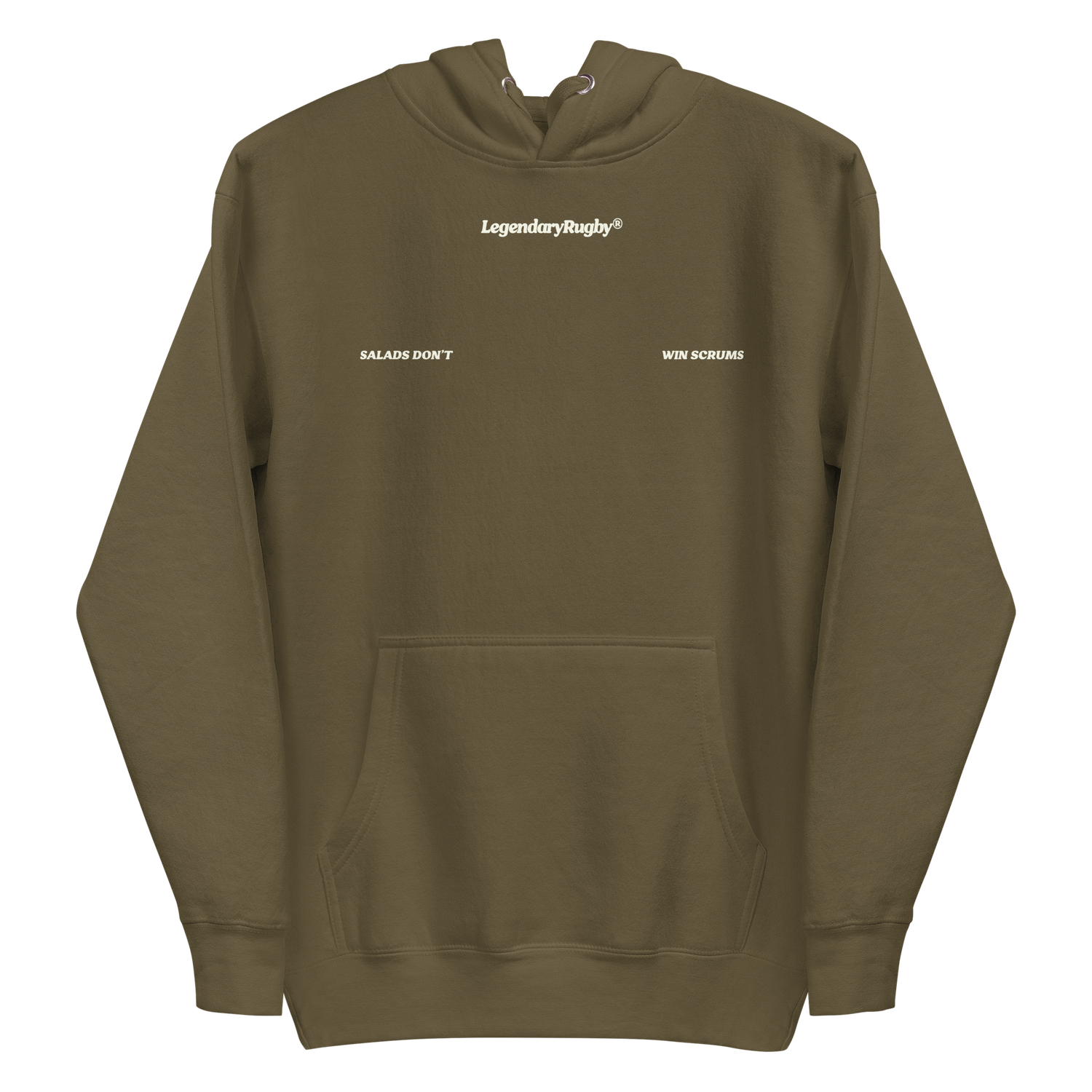 No Salads Hoodie Green