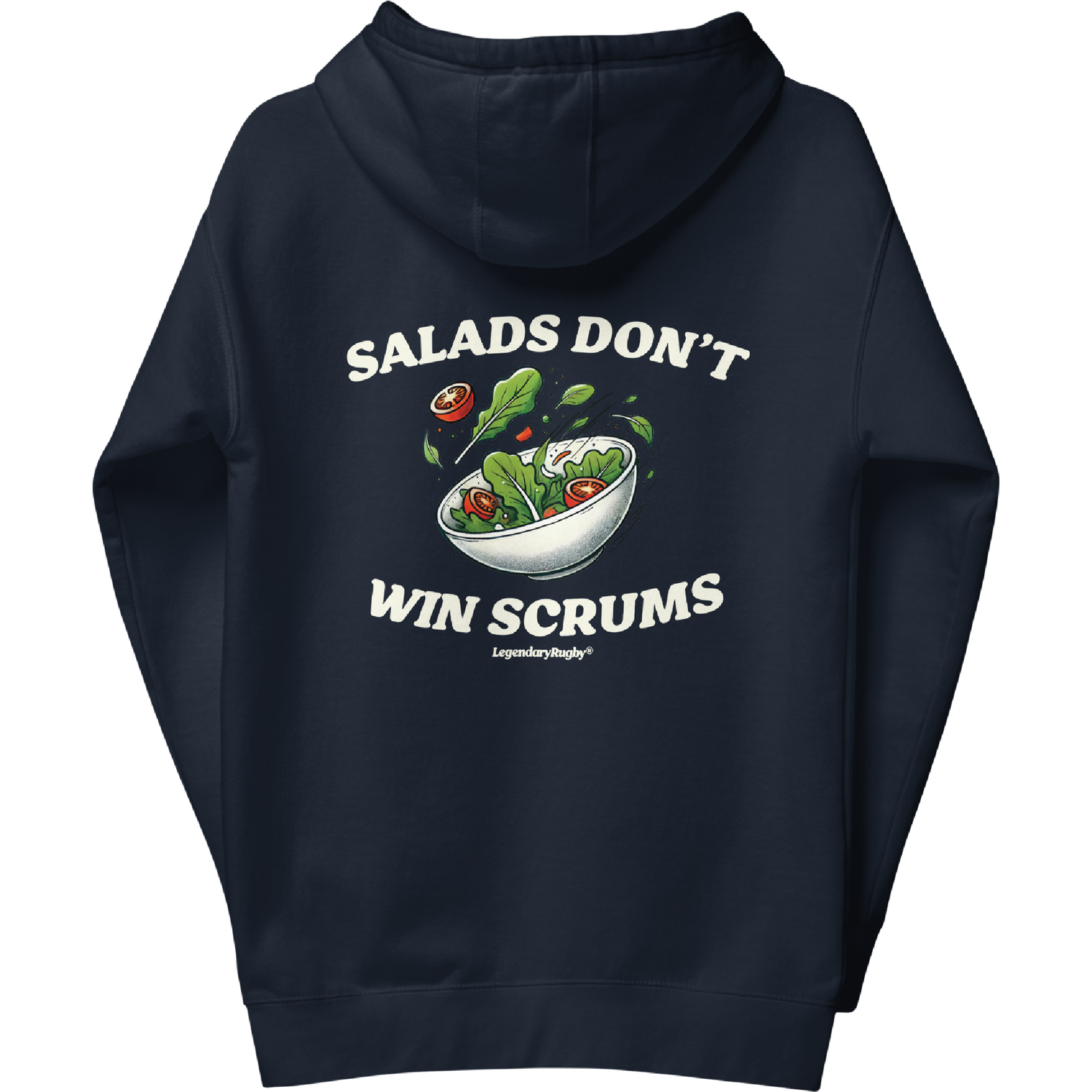 No Salads Hoodie Navy