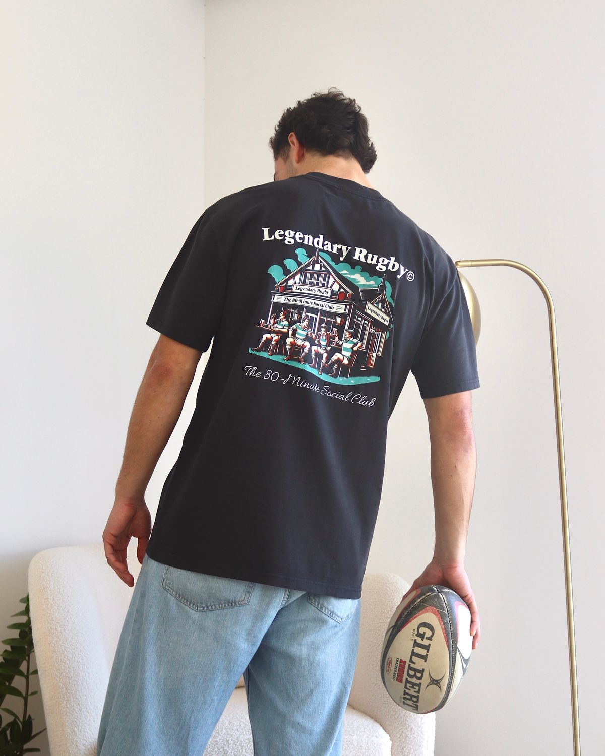 Social Club Tee Ash