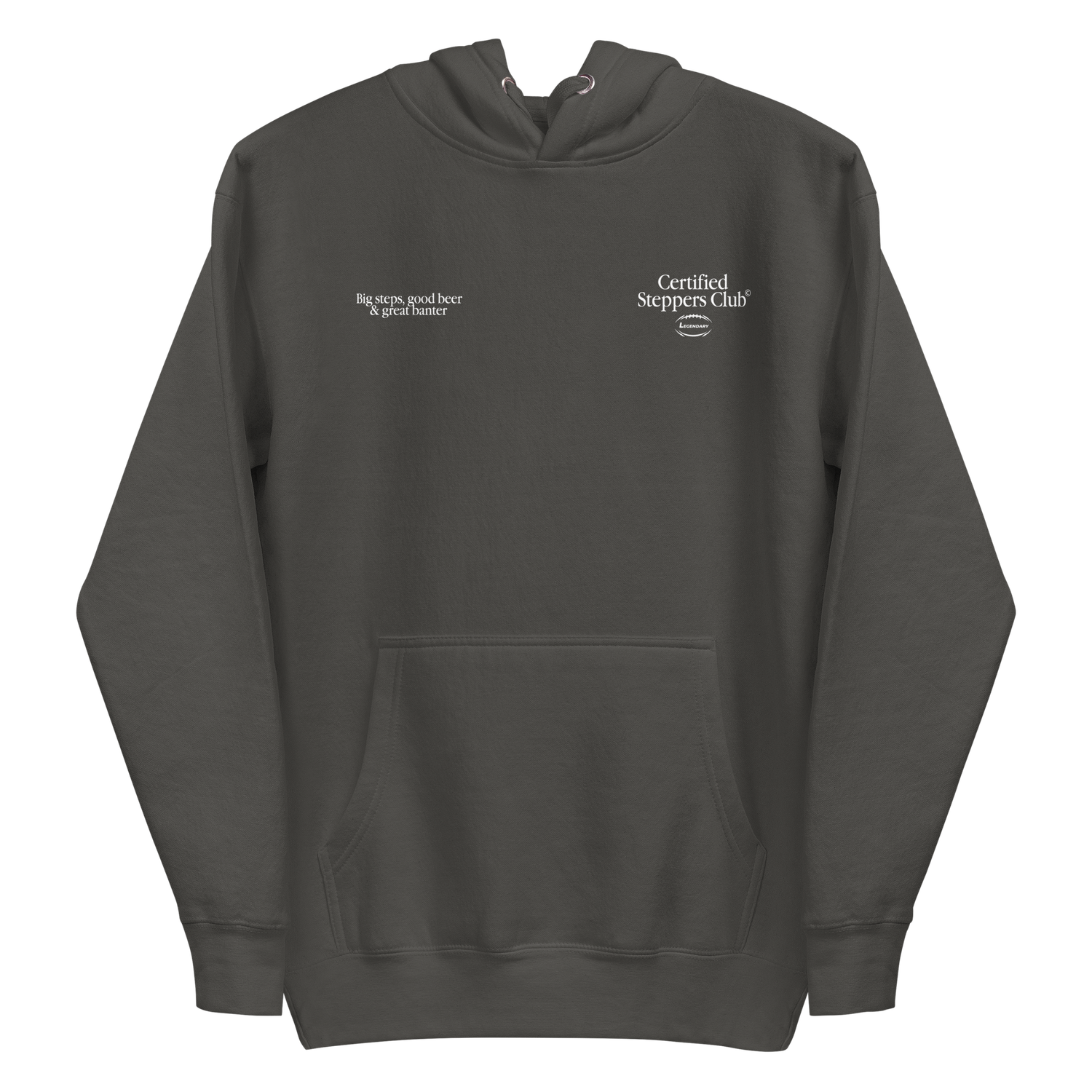 Steppers Hoodie Ash