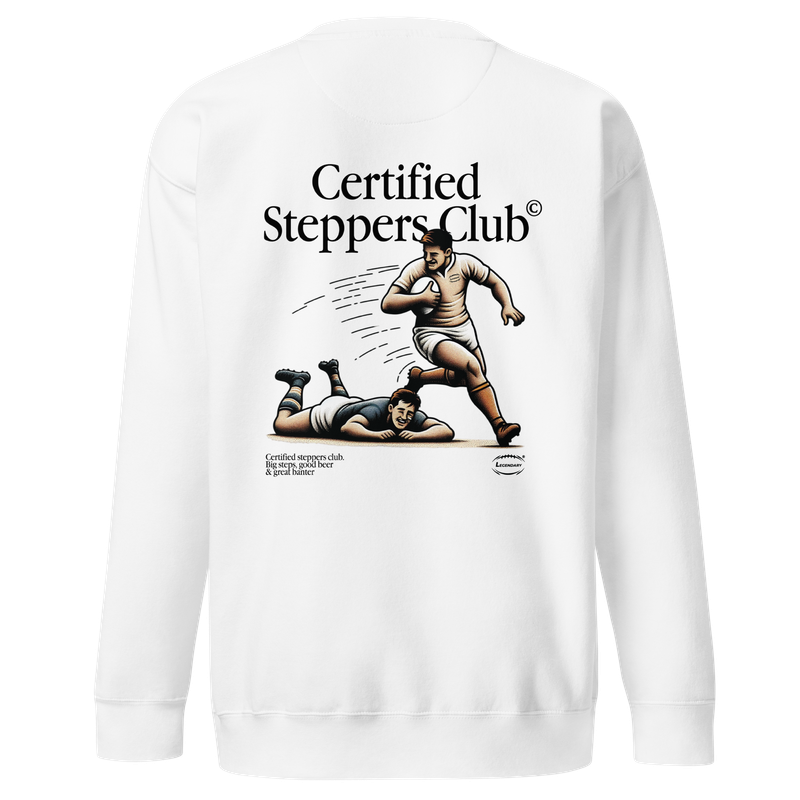 Steppers Sweatshirt White