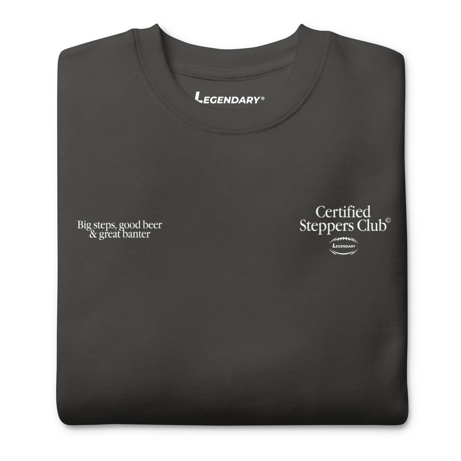 Steppers Sweatshirt Ash
