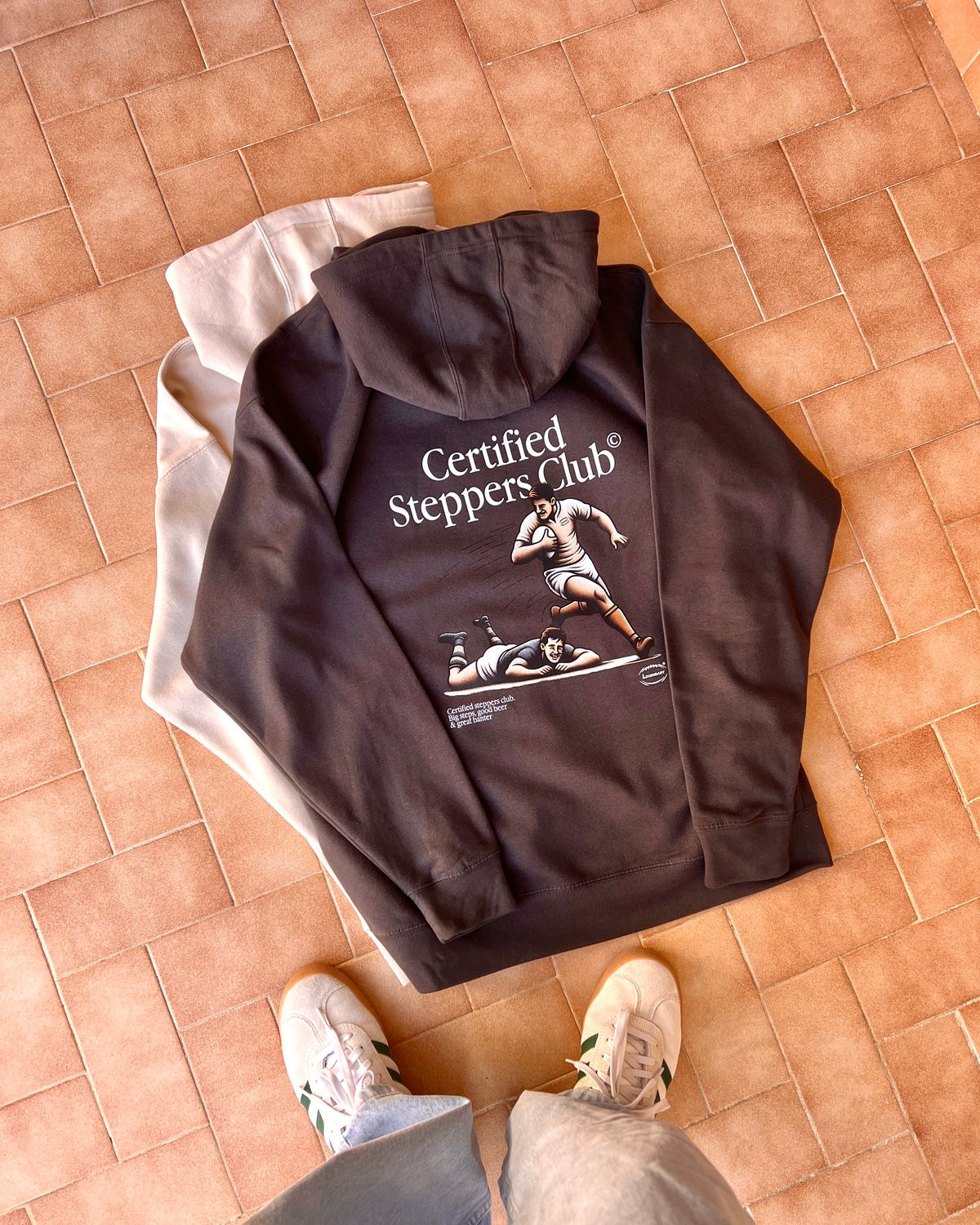 Steppers Hoodie Ash