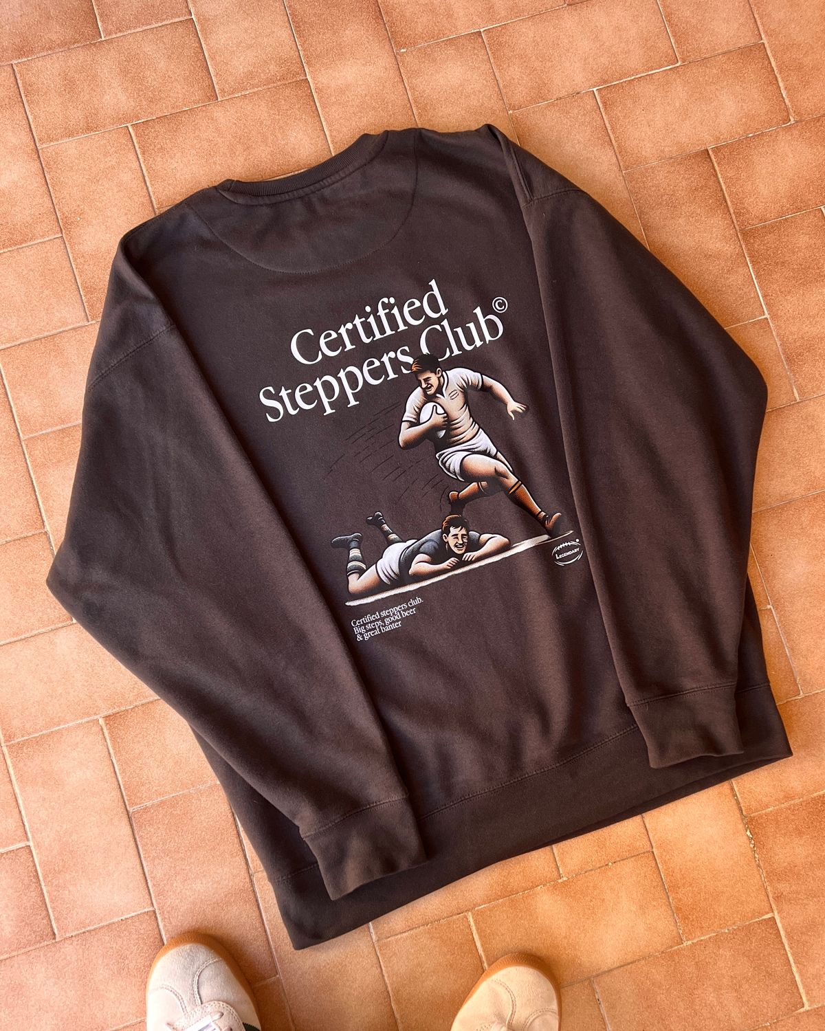 Steppers Sweatshirt Ash