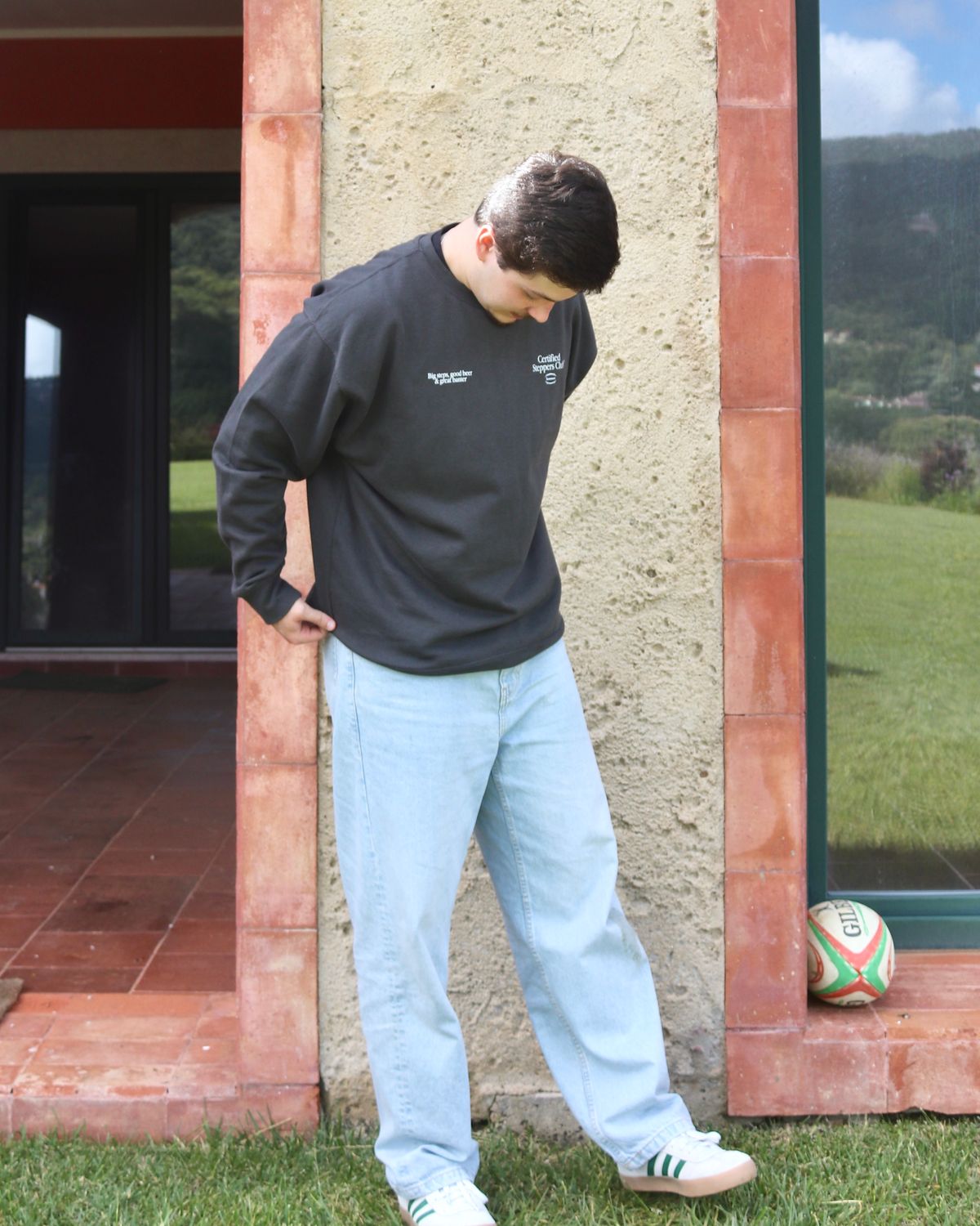 Steppers Sweatshirt Ash
