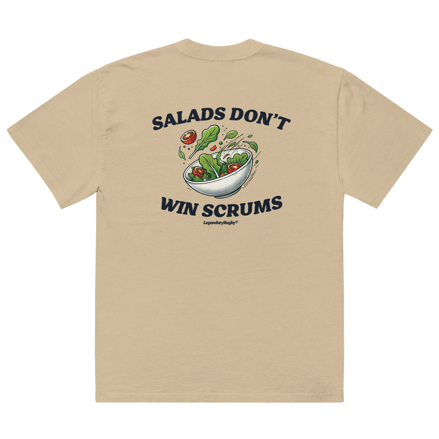 No Salads Tee Khaki